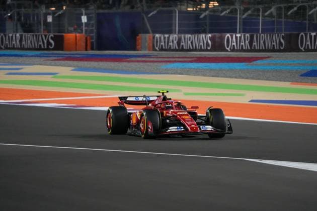 Carlos Sainz Jr. (ESP) - Scuderia Ferrari - Ferrari SF-24 - Ferrari& xA;during the Race of 01.12.2024, Lusail International Circuit, Doha, Formula 1 Qatar Airways Qatar Grand Prix 2024& xA;  Copyright: xAlessioxDexMarco IPAxSportx xipax xx IPA_52020617 IPA_Agency_IPA52020617