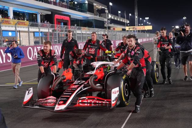 Formula 1 Qatar Airways Qatar Grand Prix 2024 01 12 2024, Losail International Circuit, Doha, Formula 1 Qatar Airways Qatar Grand Prix 2024 ,in the picture Nico Hülkenberg DEU , MoneyGram Haas F1 Team nordphotoxGmbHx xBratic nph00250