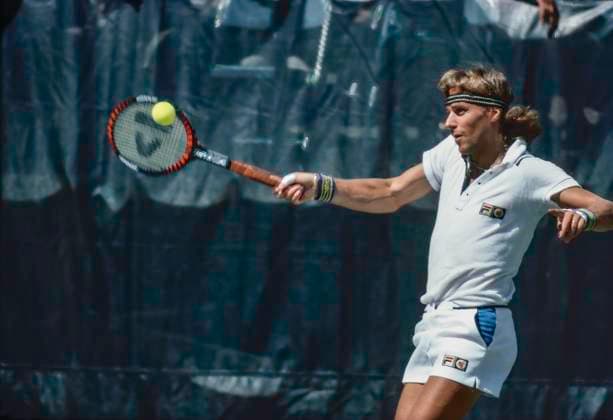 Archivbilder der Woche SPORT KW49 RECORD DATE NOT STATED TENNIS Bjorn Borg Bjorn Borg (SWE) competes in the 1980 US Open Tennis Championships. New York Billy Jean King National Tennis NY United States of America Copyright: xStevenxExSutton Duomo PCNx TN0302 106157