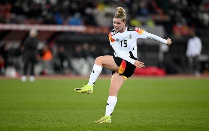 Soccer International Womens National Team Test Match in Zurich Switzerland Germany 29 11 2024 Alara Sehitler Germany