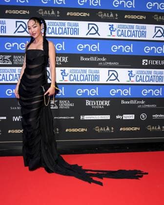Milano, Red Carpet Galà del calcio AIC 2024 - Madi Korlan  Copyright: xAlbertoxTerenghix xipa-agency.nex xVenezia2020x 0782901846st