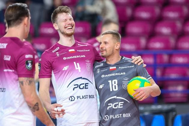 WARSZAWA 03.12.2024 MECZ 3. KOLEJKA GRUPA A LIGA MISTRZOW MEZCZYZN SEZON 2024 2025 --- VOLLEYBALL MENS CHAMPIONS LEAGUE GROUP A MATCH IN WARSAW: PGE PROJEKT WARSZAWA - BERLIN RECYCLING VOLLEYS JAKUB KOCHANOWSKI DAMIAN WOJTASZEK FOT. ANNA KLEPACZKO FOTOPYK NEWSPIX.PL --- newspix.pl 