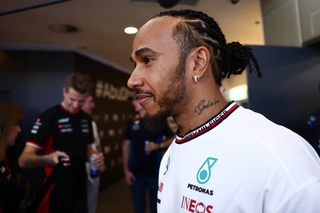 F1 Abu Dhabi Grand Prix 2024 Lewis Hamilton of Mercedes ahead of the Formula 1 Austrian Grand Prix at Yas Marina Circuit in Abu Dhabi, United Arab Emirates on Devember 5, 2024. Abu Dhabi United Arab Emirates  Copyright: xJakubxPorzyckix originalFilename:porzycki-f1abudha241205_nprYy.jpg