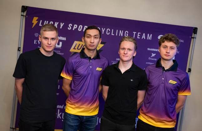 Cycling, Lucky Sports Cycling Team, Team presentation in Stockholm