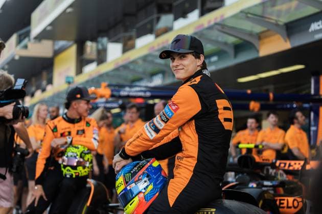 Yas Marina Circuit, Abu Dhabi, United Arab Emirates 5.December.2024; Oscar Piastri of Australia and McLaren F1 Team during Formula One Abu Dhabi GP  (275332255)