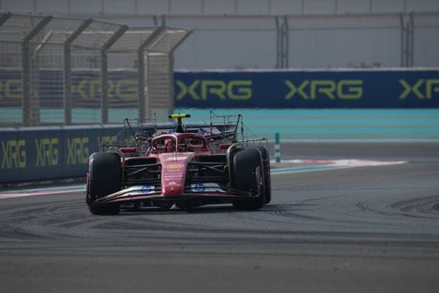 Formula 1 Etihad Airways Abu Dhabi Grand Prix 2024 06 12 2024, Yas Marina Circuit, Abu Dhabi, Formula 1 Etihad Airways Abu Dhabi Grand Prix 2024 , in the picture Arthur Leclerc MCO , Scuderia Ferrari HP nordphotoxGmbHx xBratic nph00250