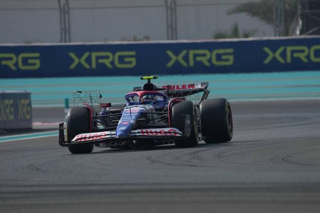 Formula 1 Etihad Airways Abu Dhabi Grand Prix 2024 06 12 2024, Yas Marina Circuit, Abu Dhabi, Formula 1 Etihad Airways Abu Dhabi Grand Prix 2024 , in the picture Ayumu Iwasa GBR , Visa Cash App RB Formula One Team nordphotoxGmbHx xBratic nph00250