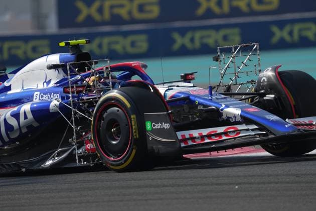 Formula 1 Etihad Airways Abu Dhabi Grand Prix 2024 06 12 2024, Yas Marina Circuit, Abu Dhabi, Formula 1 Etihad Airways Abu Dhabi Grand Prix 2024 , in the picture Ayumu Iwasa GBR , Visa Cash App RB Formula One Team nordphotoxGmbHx xBratic nph00250