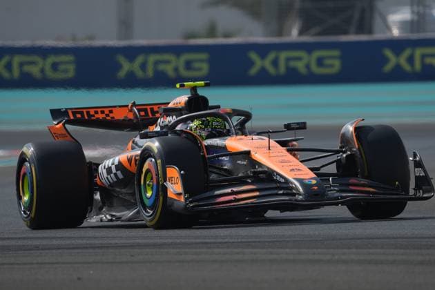 Formula 1 Etihad Airways Abu Dhabi Grand Prix 2024 06 12 2024, Yas Marina Circuit, Abu Dhabi, Formula 1 Etihad Airways Abu Dhabi Grand Prix 2024 , in the picture Lando Norris GBR , McLaren F1 Team nordphotoxGmbHx xBratic nph00250