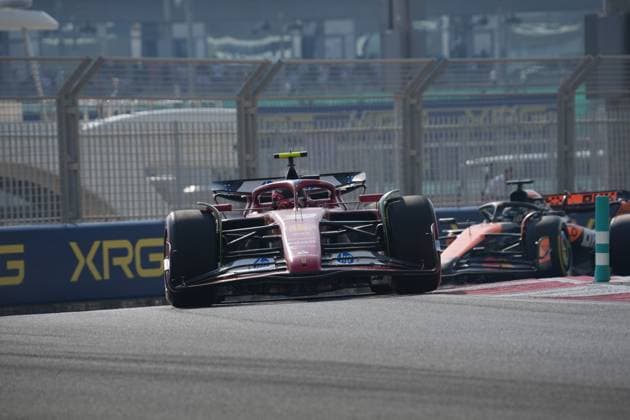 06 12 2024, Yas Marina Circuit, Abu Dhabi, Formula 1 Etihad Airways Abu Dhabi Grand Prix 2024 , in the picture Arthur Leclerc MCO , Scuderia Ferrari HP Photo by Hasan Bratic DeFodi Images 1381