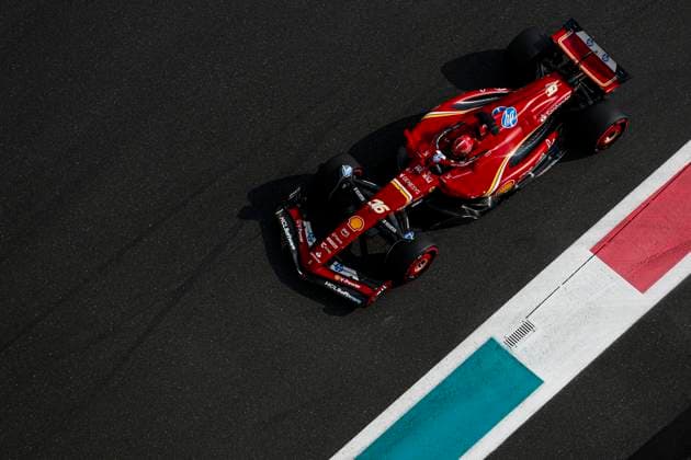 Charles Leclerc of Monaco and Ferrari in action, Practice, F1 Grand Prix of Abu Dhabi, Yas Marina Circuit on 06 December 2024 in Abu Dhabi, United Arab Emirates Photo by Diogo Cardoso DeFodi Images Charles Leclerc of Monaco and Ferrari in action on track, Practice, F1 Grand Prix of Abu Dhabi, Yas Marina Circuit on December 6, 2024 in Abu Dhabi, United Arab Emirates Photo by Diogo Cardoso DeFodi Images Defodi 645 f1abu2024241206 060 Defodi-645
