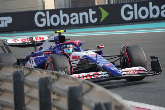 Formula 1 Etihad Airways Abu Dhabi Grand Prix 2024 06 12 2024, Yas Marina Circuit, Abu Dhabi, Formula 1 Etihad Airways Abu Dhabi Grand Prix 2024 , in the picture Ayumu Iwasa GBR , Visa Cash App RB Formula One Team nordphotoxGmbHx xBratic nph00250