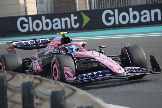 Formula 1 Etihad Airways Abu Dhabi Grand Prix 2024 06 12 2024, Yas Marina Circuit, Abu Dhabi, Formula 1 Etihad Airways Abu Dhabi Grand Prix 2024 , in the picture Pierre Gasly FRA , Alpine F1 Team nordphotoxGmbHx xBratic nph00250