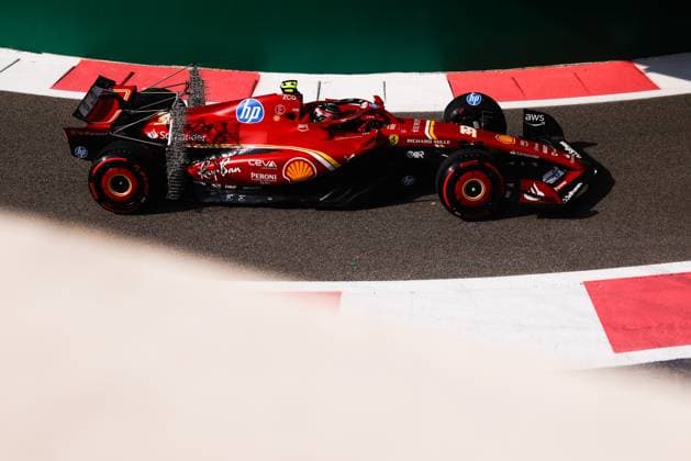 F1 Abu Dhabi Grand Prix Arthur Leclerc of Ferrari drives on the track during Practice 1 ahead of Formula 1 Abu Dhabi Grand Prix at Yas Marina Circuit on December 6th, 2024 in Abu Dhabi, United Arab Emirates. Abu Dhabi United Arab Emirates  Copyright: xBeataxZawrzelx originalFilename:zawrzel-f1abudha241206_npJVC.jpg