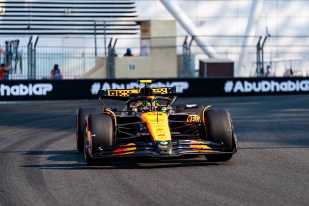 December 6, 2024, Abu Dhabi, United Arab Emirates: McLaren Formula 1 Team s English driver Lando Norris seen during the free practice one at the Yas Marina Circuit for the Formula One Abu Dhabi Grand Prix. Abu Dhabi United Arab Emirates - ZUMAs197 20241206_aaa_s197_021 Copyright: xLucaxMartinix