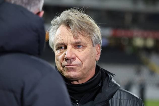 06 12 2024, Football, Men, 2 Bundesliga, Season 2024 2025, SV 07 Elversberg 1 FC Nürnberg, Coach Horst Steffen SV 07 Elversberg Elversberg Ursapharm Arena an der Kaiserlinde Saarland Germany DE Copyright: xSebastianxBachx