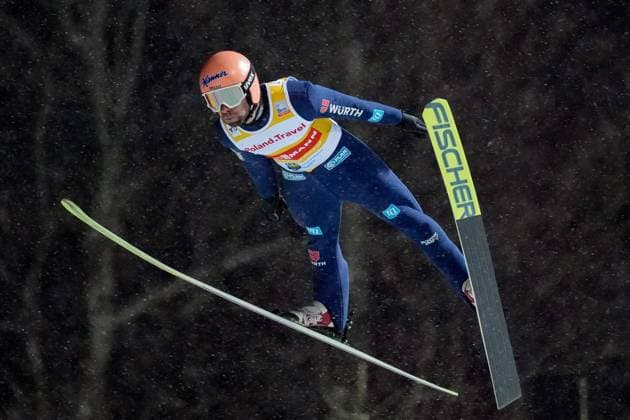 Sport Themen der Woche KW 49 Sport Bilder des Tages Ski jumping, Skispringen, Ski, nordisch - FIS WC Wisla WISLA,POLAND,06.DEC.24 - NORDIC SKIING, SKI JUMPING - FIS World Cup, large hill, men. Image shows Pius Paschke (GER).  GEPAxpictures xWrofoto xPiotrxHa