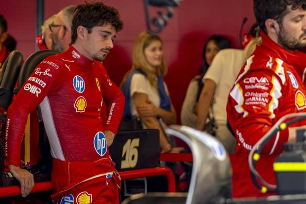 Abu Dhabi - 06-12-2024, Yas Marina Circuit, Charles Leclerc at the Formula 1 United Arab Emirates Grand Prix 2024 Friday Formula 1 United Arab Emirates Grand Prix 2024 Friday  x26908232x Copyright: