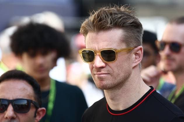 F1 Abu Dhabi Grand Prix 2024 Practice 3 Nico Hulkenberg of Haas before third practice ahead of the Formula 1 Abu Dhabi Grand Prix at Yas Marina Circuit in Abu Dhabi, United Arab Emirates on December 7, 2024. Abu Dhabi United Arab Emirates  Copyright: xJakubxPorzyckix originalFilename:porzycki-f1abudha241207_np4Nz.jpg