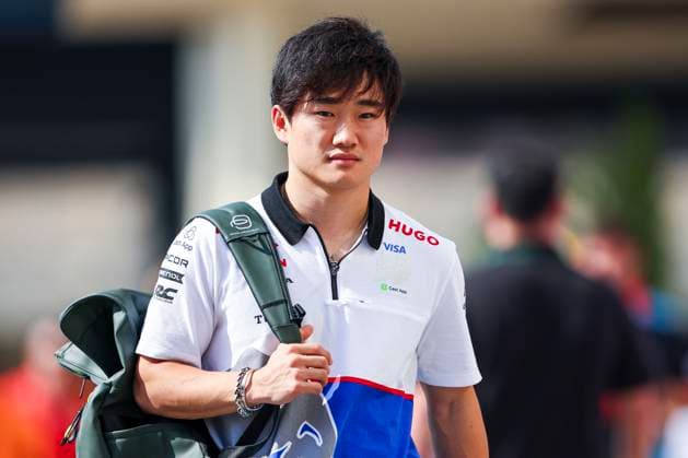 Yuki Tsunoda of Japan and Visa Cash App RB gestures, gestures, Qualifying, F1 Grand Prix of Abu Dhabi, Yas Marina Circuit on December 07, 2024 in Abu Dhabi, United Arab Emirates Photo by Diogo Cardoso DeFodi Images Yuki Tsunoda of Japan and Visa Cash App RB gesture arriving in the paddock, Qualifying, F1 Grand Prix of Abu Dhabi, Yas Marina Circuit on December 7, 2024 in Abu Dhabi, United Arab Emirates Photo by Diogo Cardoso DeFodi Images Defodi 645 f1abu20241207 044 Defodi-645