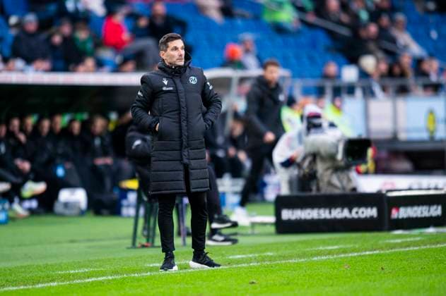 07 12 2024 Soccer, 2024 2025, 2 Bundesliga, 15 Matchday, Hannover 96 SSV Ulm 1846 Stefan Leitl Coach Hannover DFL REGULATIONS PROHIBIT ANY USE OF PHOTOGRAPHS AS IMAGE SEQUENCES AND OR QUASI VIDEO Hannover Lower Saxony Germany Heinz von Heiden Arena