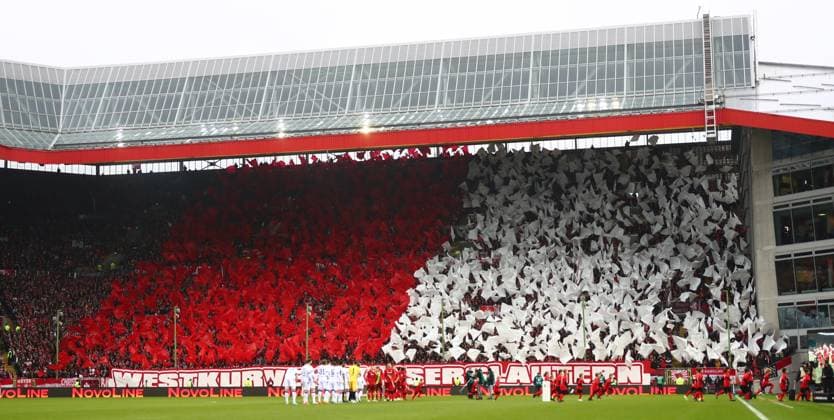 07 12 2024, xmohx, Soccer 2 Bundesliga, 1 FC Kaiserslautern Karlsruher SC emspor, v l Choreography Kaiserslautern Fans DFL DFB REGULATIONS PROHIBIT ANY USE OF PHOTOGRAPHS as IMAGE SEQUENCES and or QUASI VIDEO Kaiserslautern