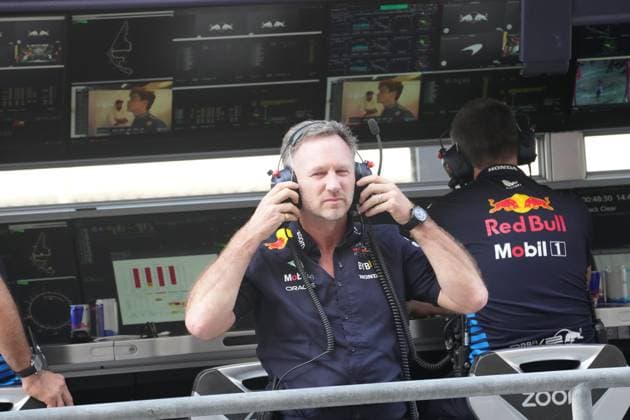 07 12 2024, Yas Marina Circuit, Abu Dhabi, Formula 1 Etihad Airways Abu Dhabi Grand Prix 2024 , in the picture Team Principal Christian Horner Oracle Red Bull Racing Photo by Hasan Bratic DeFodi Images Defodi 506 20241207 hbr 1392 Defodi-506