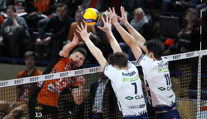 Volleyball, DVV Cup, Berlin Recycling Volleys BR - SVG Lüneburg