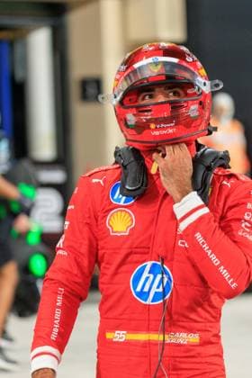 Carlos Sainz Jr. (ESP) - Scuderia Ferrari - Ferrari SF-24 - Ferrari during Saturday session of Formula 1 Etihad Airways Abu Dhabi Grand Prix 2024, Yas Marina, Abu Dhabi 6-8 December 2024 Formula 1 Etihad Airways Abu Dhabi Grand Prix 2024
