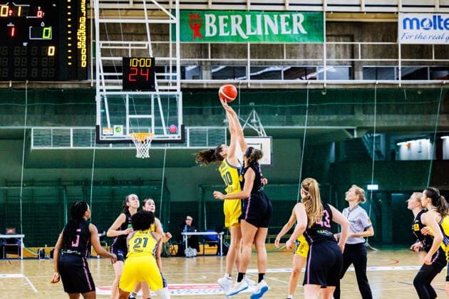 Basketball, Women, DBBL, ALBA Berlin - Saarlouis Royals