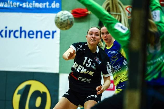 Handball I Women I Season 2024 2025 I 3 Liga Nord I 11 Matchday I SV Henstedt Ulzburg Buxtehuder SV II I 07 12 2024 Annika Günther 15, SV Henstedt Ulzburg Copyright: xLobeca RalfxHomburgx