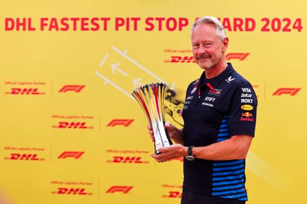 Sporting Director Jonathan Wheatley of Oracle Red Bull Racing gestures, gestures, Race, F1 Grand Prix of Abu Dhabi, Yas Marina Circuit on December 08, 2024 in Abu Dhabi, United Arab Emirates Photo by Diogo Cardoso DeFodi Images Sporting Director Jonathan Wheatley of Oracle Red Bull Racing celebrate winning the DHL Fastest Pit Stop Award 2024, Race, F1 Grand Prix of Abu Dhabi, Yas Marina Circuit on December 8, 2024 in Abu Dhabi, United Arab Emirates Photo by Diogo Cardoso DeFodi Images Defodi 645 f1abu20241208 026 Defodi-645