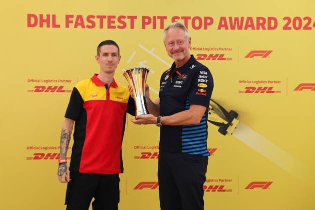 Jonathan Wheatley, Oracle Red Bull Racing, DHL Fastest Pitstop Award 2024, ARE, Formula 1 World Championship, Abu Dhabi Grand Prix, Yas Marina Circuit, 08 12 2024 ARE, Formula 1 World Championship, Abu Dhabi Grand Prix, United Arab Emirates, Yas Marina Circuit, 08 12 2024 Abu Dhabi Copyright: xEibner-Pressefoto AnnikaxGrafx EP_AGF