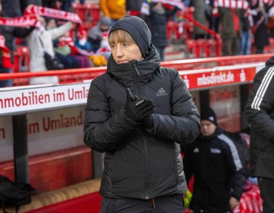 Soccer, Women, Season 2024 2025, 2 Women Bundesliga 12 Matchday , 1 FC Union Berlin VfL Bochum, Coach Ailien Poese 1 Women 1 FC Union , 08 12 2024, Copyright: xMatthiasxKochx