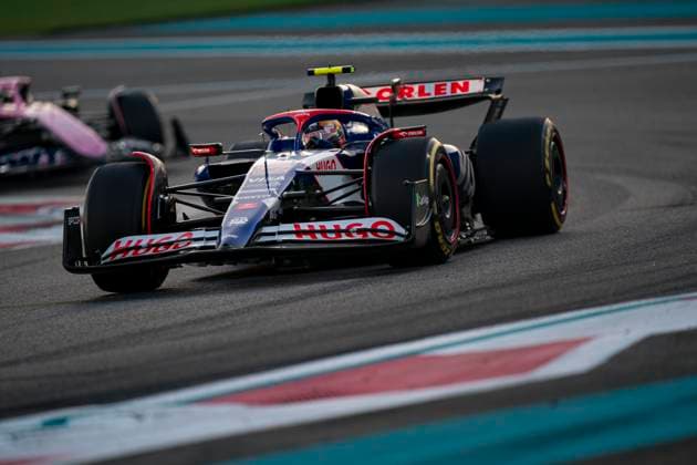 December 8, 2024, Abu Dhabi, United Arab Emirates: Japanese driver YUKI TSUNODA (Visa Cash App RB F1 Team) drives during the 2024 FIA Formula 1 Abu Dhabi Grand Prix at Yas Marina Circuit in Abu Dhabi, United Arab Emirates. Abu Dhabi United Arab Emirates - ZUMAg147 20241208_fap_g147_006 Copyright: xJamesxGasperottix
