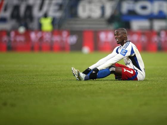 08 12 2024, Soccer 2 Bundesliga 2024 2025, Matchday 15, Hamburger SV SV Darmstadt 98, at Volksparkstadion Hamburg Jean Luc Dompe Hamburg DFL and DFB regulations prohibit any use of photographs as image sequences and or quasi video