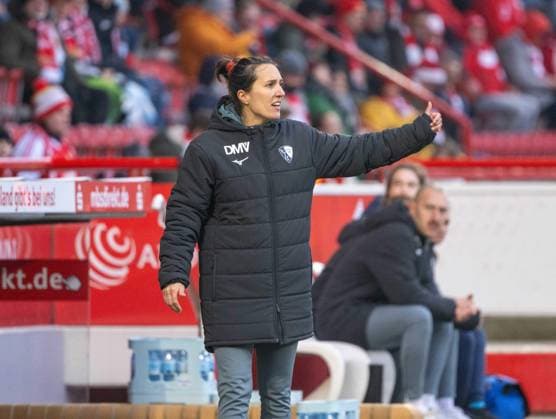 Soccer, Women, Season 2024 2025, 2 Women Bundesliga 12 Matchday , 1 FC Union Berlin VfL Bochum, Coach Kyra Malinowski Bochum , 08 12 2024, Copyright: xMatthiasxKochx