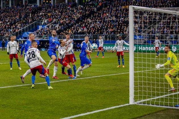 1 1 Schonlau Sebastian Dennis Hadzikadunic Heuer Fernandes Daniel HSV Goalscorer 20 Aleksandar Vukotic Darmstadt Germany , Hamburg , Volksparkstadion , Football , 2 Bundesliga , Hamburger SV SV Darmstadt 98