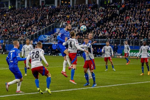 1 1 Schonlau Sebastian Dennis Hadzikadunic HSV Goalscorer 20 Aleksandar Vukotic Darmstadt Germany , Hamburg , Volksparkstadion , Football , 2 Bundesliga , Hamburger SV SV Darmstadt 98