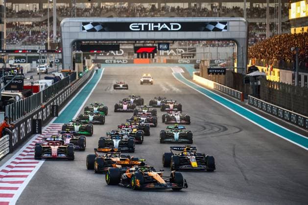 Formula 1, GP Abu Dhabi, The race