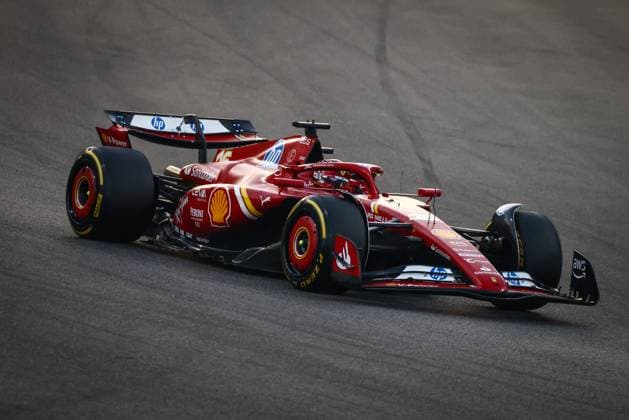 December 8, 2024, Abu Dhabi, United Arab Emirates: Charles Leclerc of Ferrari is driving on the track during Formula 1 Abu Dhabi Grand Prix at Yas Marina Circuit on December 8th, 2024 in Abu Dhabi, United Arab Emirates. Abu Dhabi United Arab Emirates - ZUMAz156 0783731897st Copyright: xBeataxZawrzelx