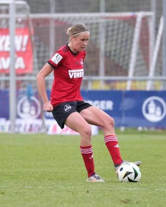 08 12 2024 Soccer Season 2024 2025 2 Women Soccer Bundesliga 12 Matchday 1 FC Nuremberg FCN Club Clubfrauen FSV Gütersloh 2009 Sportfoto Zink DaMa xdaxmax Klara Svensson Senelius 2, 1 FC Nuremberg FCN