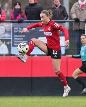 08 12 2024 Soccer Season 2024 2025 2 Women Soccer Bundesliga 12 Matchday 1 FC Nuremberg FCN Club Clubfrauen FSV Gütersloh 2009 Sportfoto Zink DaMa xdaxmax Lara Meroni 11, 1 FC Nuremberg FCN