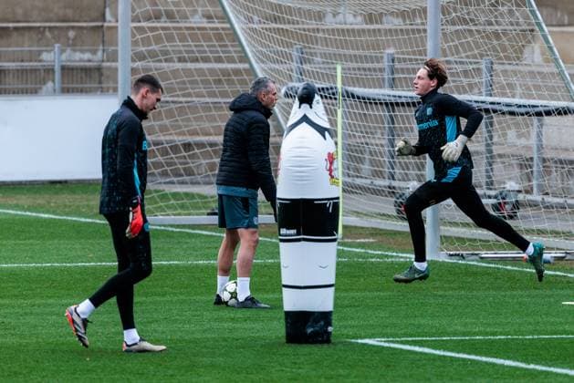 UEFA Champions League final training Bayer 04 Leverkusen 09 12 2024 Oleksandr Petrenko Bayer 04 Leverkusen UEFA Champions League final training Bayer 04 Leverkusen before the match against Inter Milan, Leverkusen, BayArena on 09 12 2024 Copyright: xBEAUTIFULxSPORTS Wunderlx