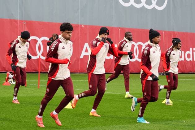 Football, CL, FC Bayern Munich, Training