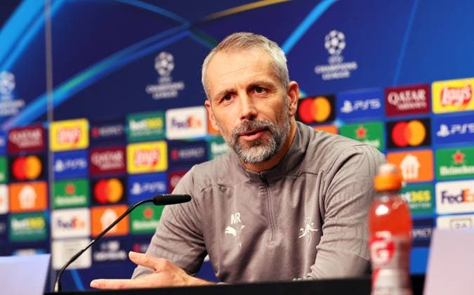 Football, CL, RB Leipzig, Press conference