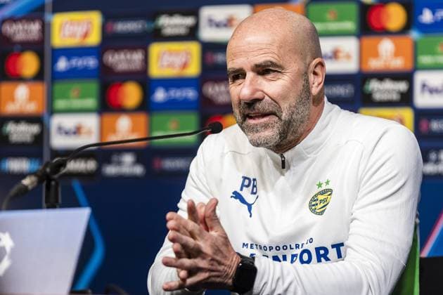 Football, CL, PSV Eindhoven, Press conference