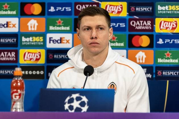 Press conference, FC Shakhtar Donetsk, 09 12 2024 Mykola Matviyenko FC Shakhtar Donetsk, 22 Press conference, FC Shakhtar Donetsk, 09 12 2024 UEFA Champions League FC Shakhtar Donetsk FC Bayern München Arena AufSchalke, Gelsenkirchen Copyright: xBEAUTIFULxSPORTS Buriakovx