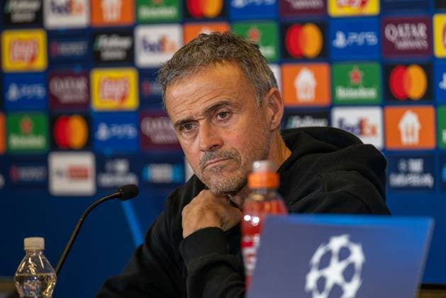 Football, CL, Paris St Germain, Press conference