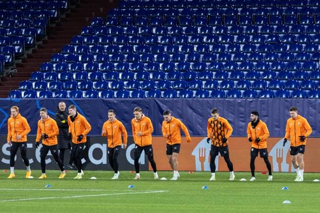 Football, CL, Shakhtar Donetsk, Training